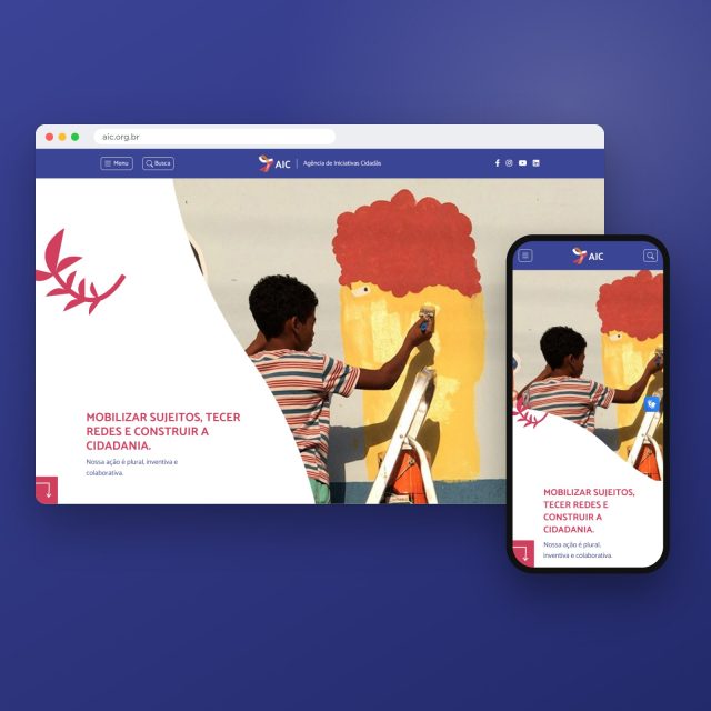 Case AIC - Agência de Iniciativas Cidadãs — Desenvolvimento de Sites — Guia-se Lagoa Santa