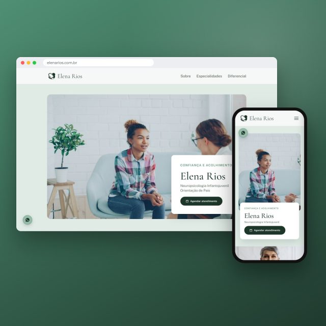 Case Elena Rios — Desenvolvimento de Sites — Guia-se Lagoa Santa