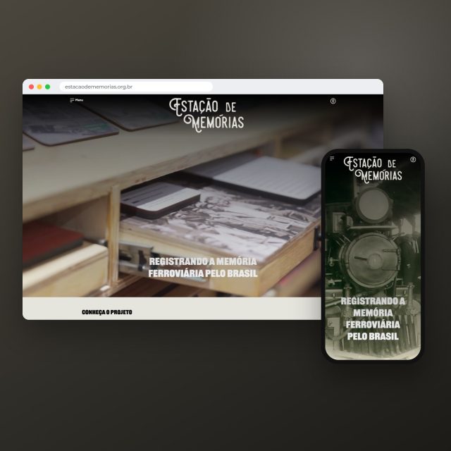 Case Projeto Estação de Memórias — Desenvolvimento de Sites — Guia-se Lagoa Santa